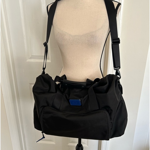 Tumi Nylon Alpha Double Expansion Travel Satchel - Picture 3 of 17